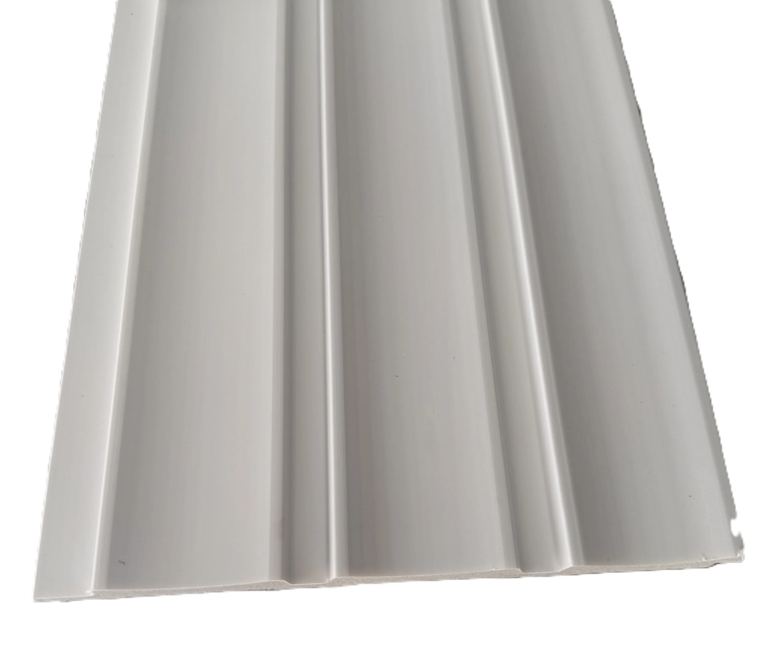Painel Ripado PS Anti-Humidade 200x2800mm - Branco Curvo