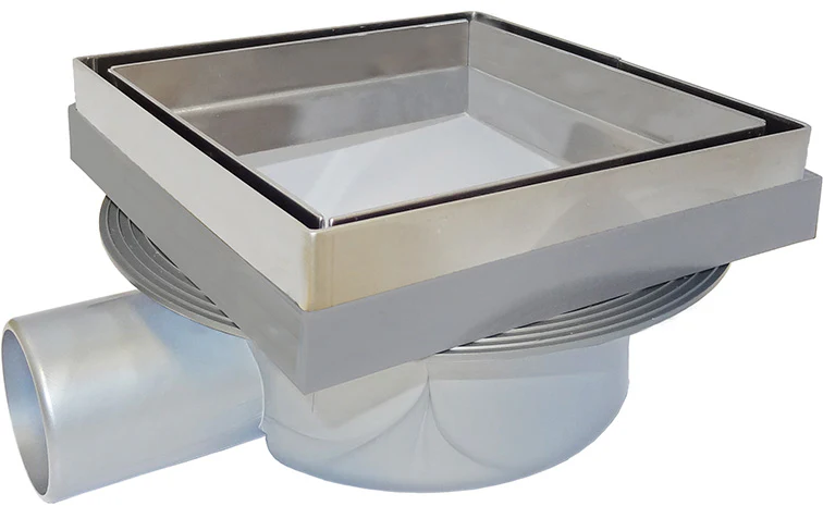 Ralo com Tampa Rebaixada Inox